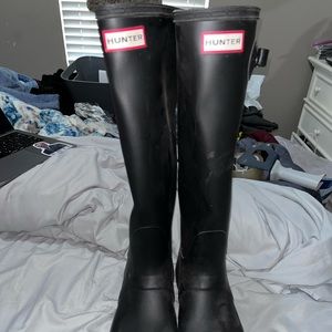 Hunter rain boots